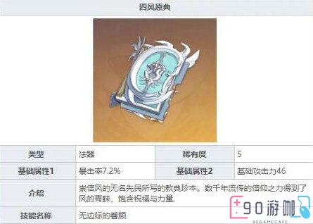 原神莫娜武器推荐，哪个武器最适合她？