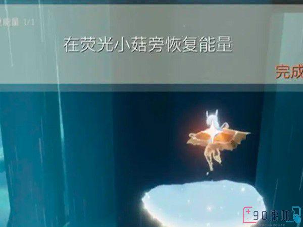 荧光小菇在雨林地图