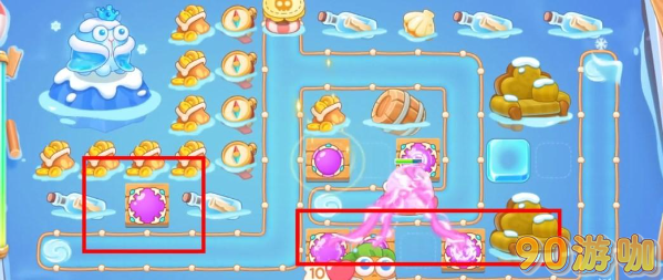保卫萝卜4暖暖汤泉第15关攻略