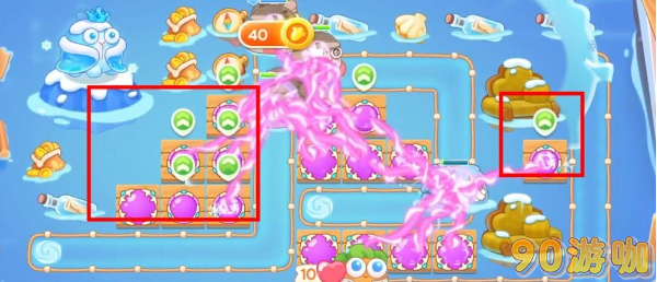 保卫萝卜4暖暖汤泉第15关攻略