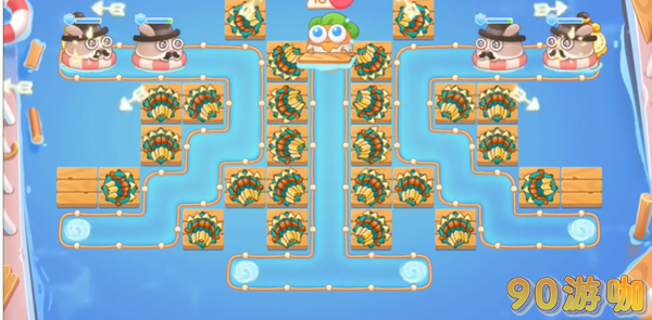 保卫萝卜4暖暖汤泉3关攻略