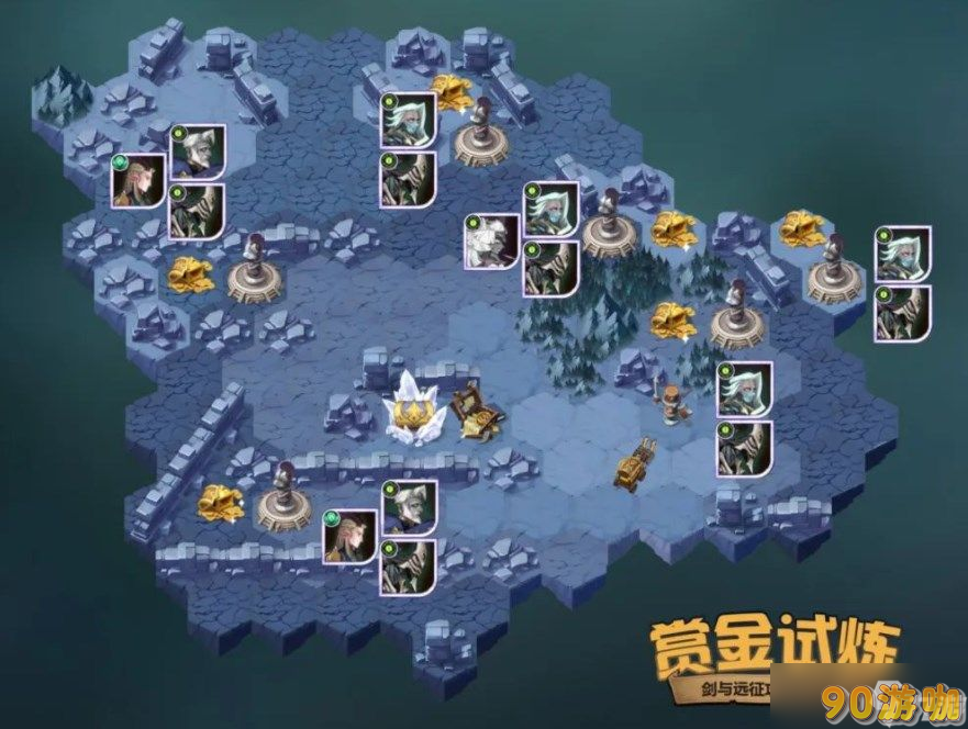 剑与远征亡灵雕骨匠怎么打？剑与远征亡灵雕骨匠过关路线图推荐