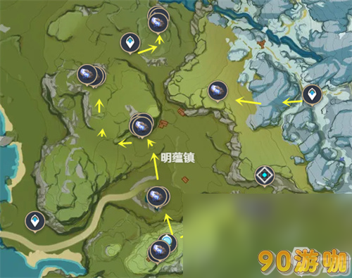 原神夜泊石在哪里收集？原神夜泊石具体位置获取攻略