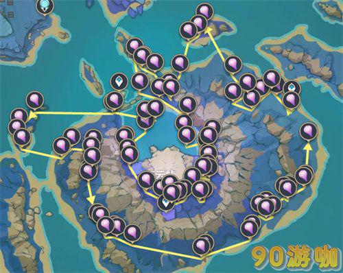 原神哪里可以采集到天云草实？采集路线图全览！