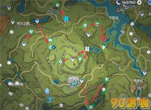 原神草神瞳全收集攻略：须弥草神瞳位置分布图详解