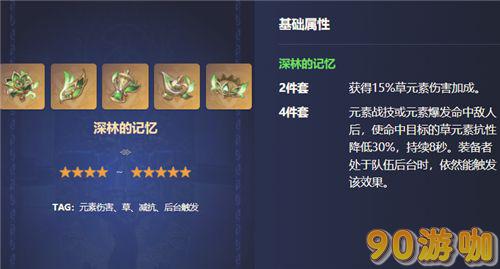 原神草神圣遗物最优搭配指南：纳西妲圣遗物如何选择？