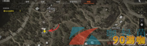 暗区突围游戏中山谷避难所的具体位置在哪里？
